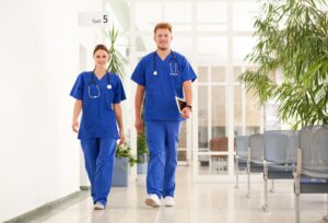 enfermera caminando zapatos enfermera